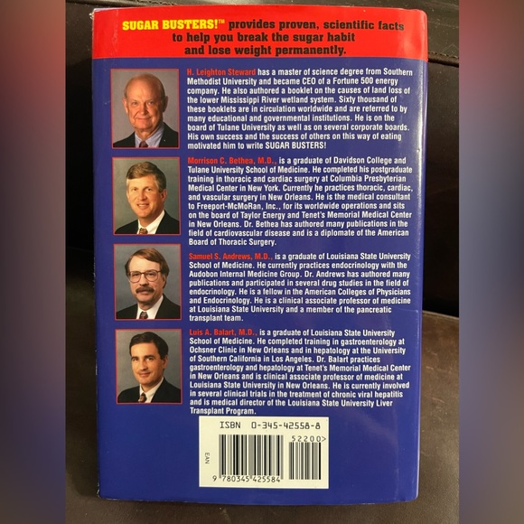 Sugar Busters Hardcover Book - Picture 3 of 6